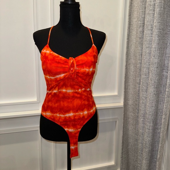 Tops - Medium Red/Orange bodysuit